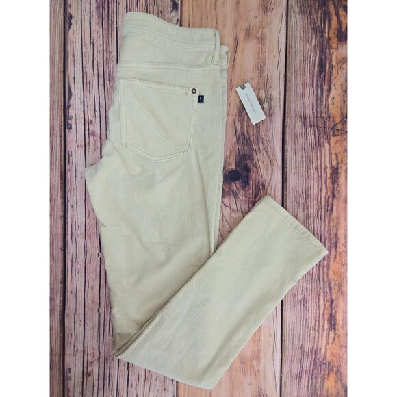 Pilcro NWT Boyfriend Crop Slim Corduroy Pants 26T (30x32) NWT - Picture 4 of 12